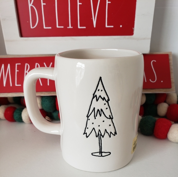 Rae Dunn Deck the Halls Christmas Coffee Mug New - Picture 8 of 10
